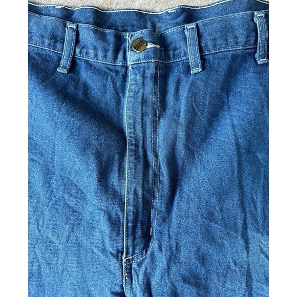 Carhartt 90s Men’s Size 46x30 Carpenter‎ Workwear Denim Jeans Pants Blue - Picture 7 of 9